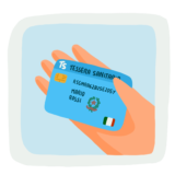 Icona-in-cui-un-cliente-tiene-in-mano-una-tessera-sanitaria-come-tessera-punti-di-b-more-con-bordo-160x160